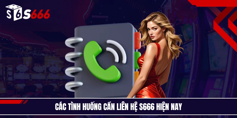Các tình huống cần liên hệ nhà cái hiện nay